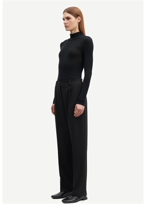 Sadou t-n ls bluse 15499 Black Samsøe 